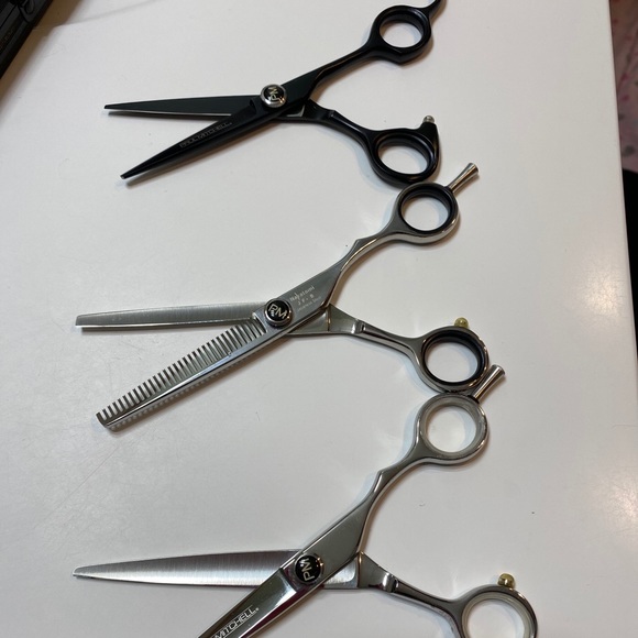 3 hairdressing scissors/thinning shears - Picture 2 of 3